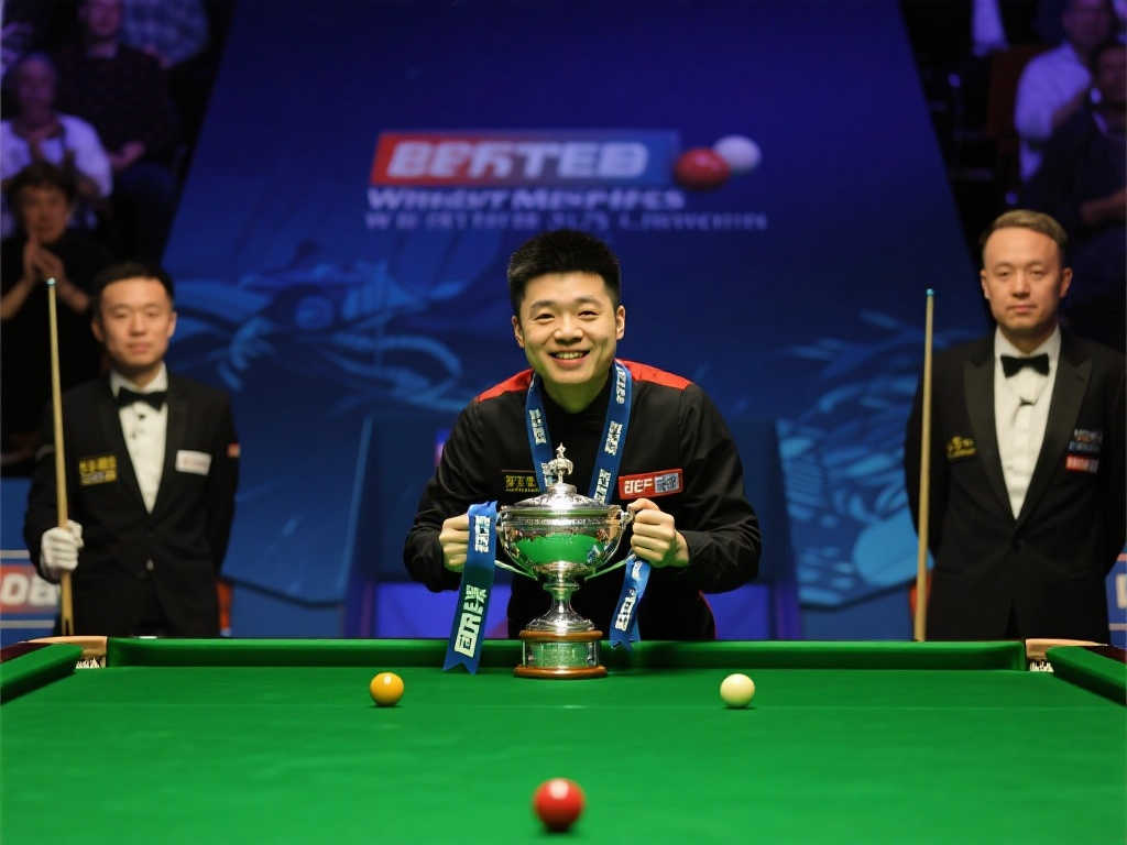 🎱🏆赵心童创历史!成为世锦赛第24位冠军,亚洲第一人! 🎱🏆赵心童创历史!成为世锦赛第24位冠军,亚洲第一人!